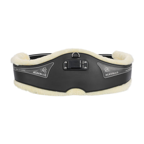 Jumping girth Classic gel PVC detachable faux sheepskin
