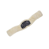 Acavallo Dressage Girth Classic Gel Sheepskin #colour_brown