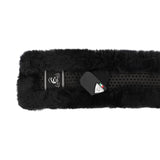 Acavallo Girth Sleeve Gel Classic Sheepskin #colour_black