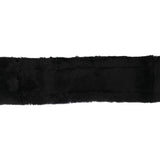 Acavallo Girth Sleeve Gel Classic Sheepskin #colour_black