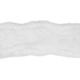 Acavallo Shaped Girth Sleeve Classic Gel Sheepskin #colour_white