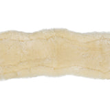 Acavallo Shaped Girth Sleeve Classic Gel Sheepskin #colour_natural