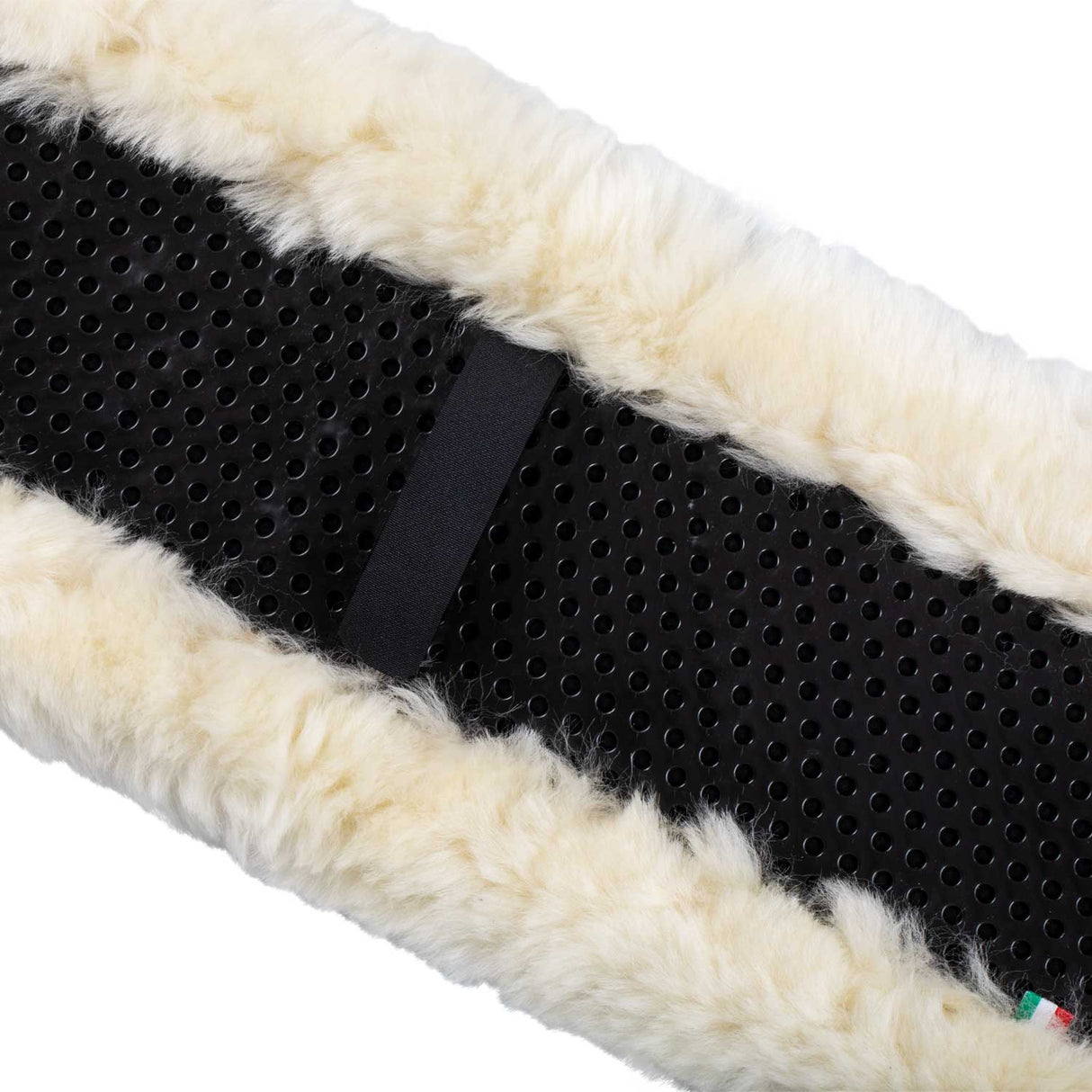 Acavallo Western Wide Girth Sleeve Classic Gel Sheepskin #colour_natural