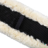 Acavallo Western Wide Girth Sleeve Classic Gel Sheepskin #colour_natural