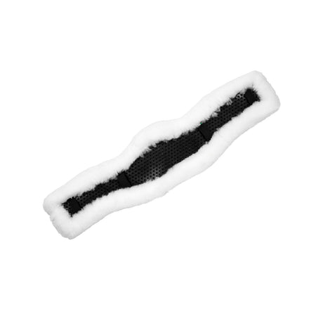 Acavallo Short Girth Sleeve Classic Gel Sheepskin #colour_white