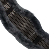 Acavallo Short Girth Sleeve Classic Gel Sheepskin #colour_grey