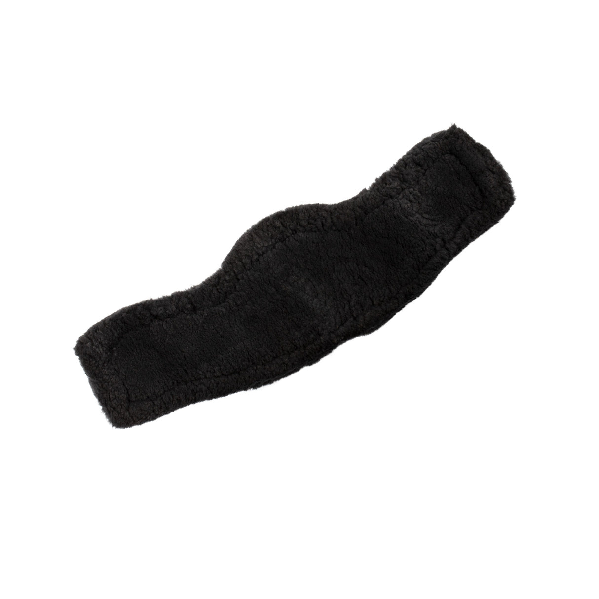 Acavallo Short Girth Sleeve Classic Gel Sheepskin #colour_black