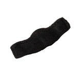 Acavallo Short Girth Sleeve Classic Gel Sheepskin #colour_black