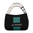 Acavallo Stirrup Covers With Logo #colour_black