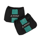 Acavallo Stirrup Covers With Logo #colour_black