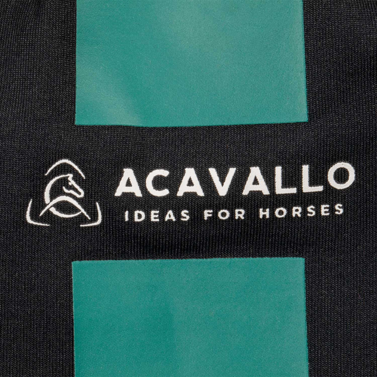 Acavallo Stirrup Covers With Logo #colour_black