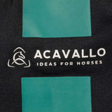 Acavallo Stirrup Covers With Logo #colour_black