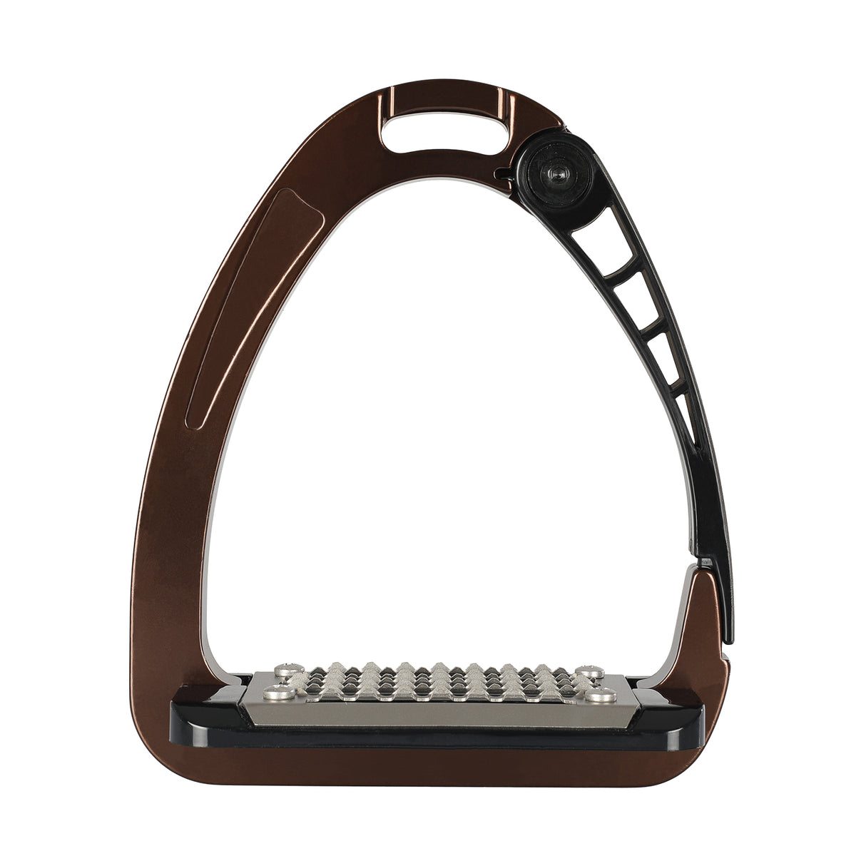 Acavallo Arena Alupro Stirrups #colour_brown