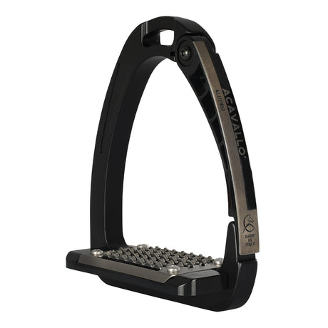 Acavallo Arena Alupro Stirrups #colour_black