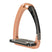 Acavallo Arena Alupro Stirrups #colour_rose-gold
