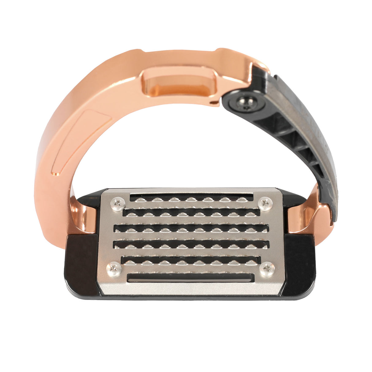 Acavallo Arena Alupro Stirrups #colour_rose-gold
