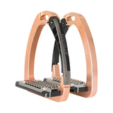 Acavallo Arena Alupro Stirrups #colour_rose-gold
