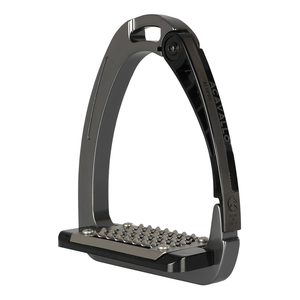 Acavallo Arena Alupro Stirrups #colour_titanium