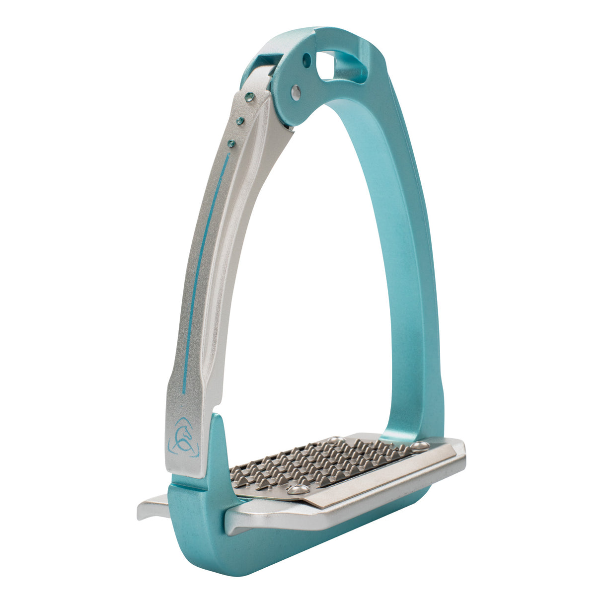 Acavallo Arena Aluplus 2.0 Stirrups Crystals #colour_blue