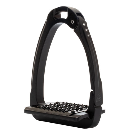 Acavallo Arena Aluplus 2.0 Stirrups Crystals #colour_black