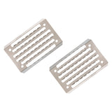 Acavallo Replacement Stainless Steel Pad Adjustable Stirrups