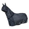 Acavallo Fly Rug In Breathable Fabric With Mask And Neck Cover #colour_blue