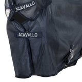 Acavallo Fly Rug In Breathable Fabric With Mask And Neck Cover #colour_blue