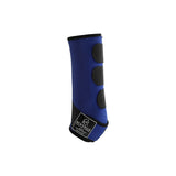 Acavallo Respira Newprene Back Boots Gel Lined #colour_blue