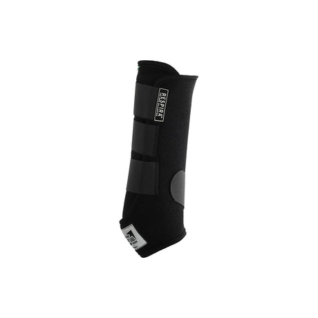 Acavallo Respira Newprene Back Boots Gel Lined #colour_black