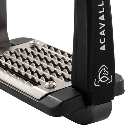 Acavallo Rel-X Easy Stirrups #colour_charcoal