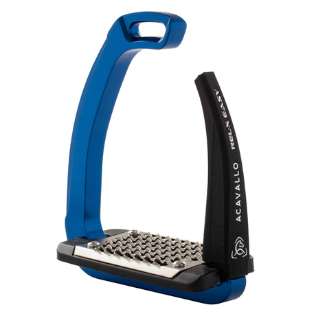 Acavallo Rel-X Easy Stirrups #colour_blue