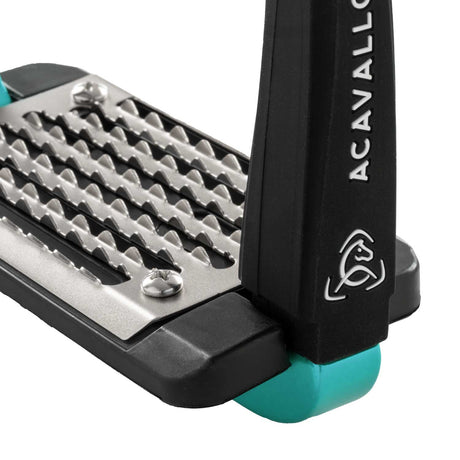 Acavallo Rel-X Easy Stirrups #colour_sky-blue