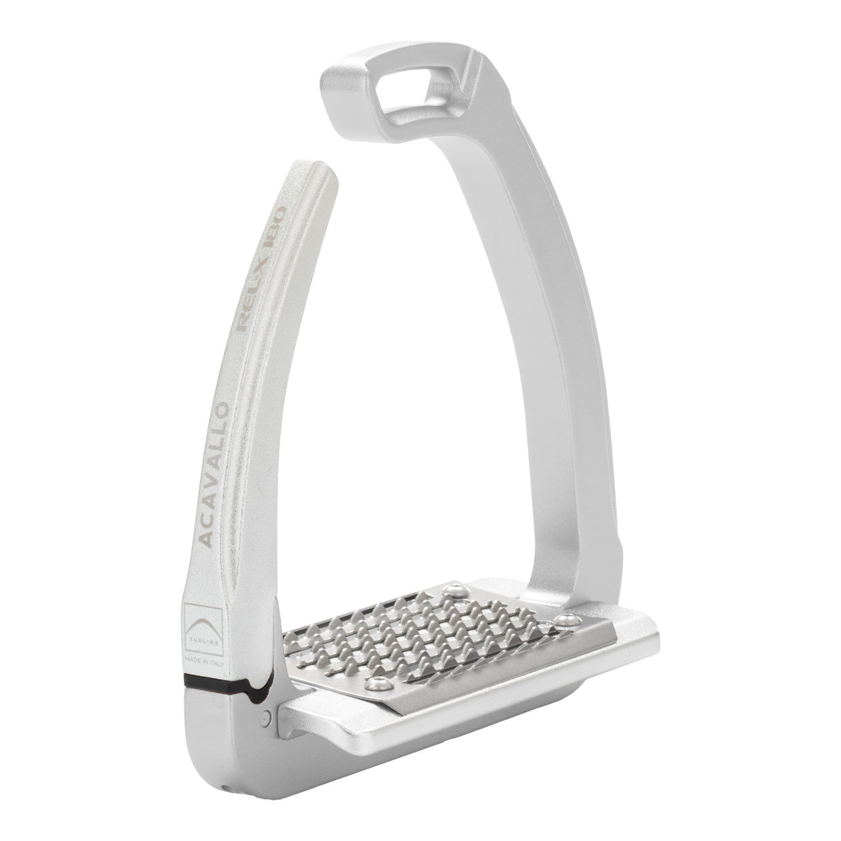 Acavallo Rel-X 180 Stirrups #colour_aluminium