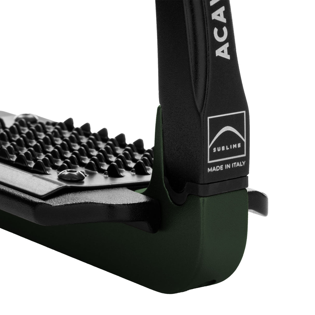 Acavallo Rel-X 180 Stirrups #colour_hunter-green