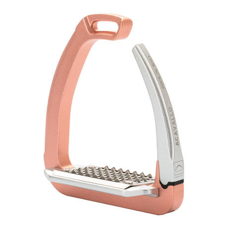 Acavallo Rel-X 180 Stirrups #colour_antique-rose