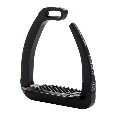 Acavallo Rel-X 180 Stirrups #colour_total-black