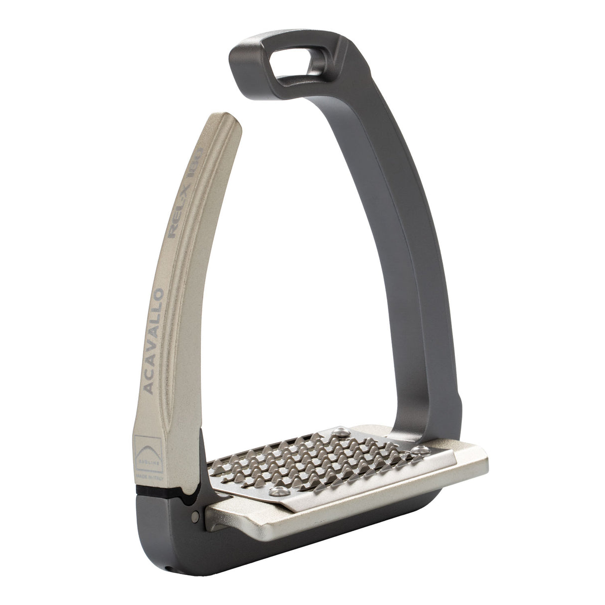 Acavallo Rel-X 180 Stirrups #colour_titanium