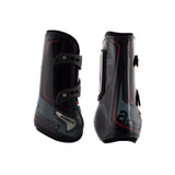 Acavallo Opera Tendon Boots Elastic And Button Fastening #colour_black