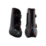 Acavallo Opera Tendon Boots Elastic And Button Fastening #colour_black