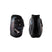 Acavallo Opera Fetlock Boots Elastic And Button Fastening #colour_black