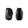 Acavallo Opera Fetlock Boots Elastic And Button Fastening #colour_black