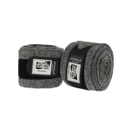 Acavallo Virgin Wool Bandages Classic Gel #colour_grey
