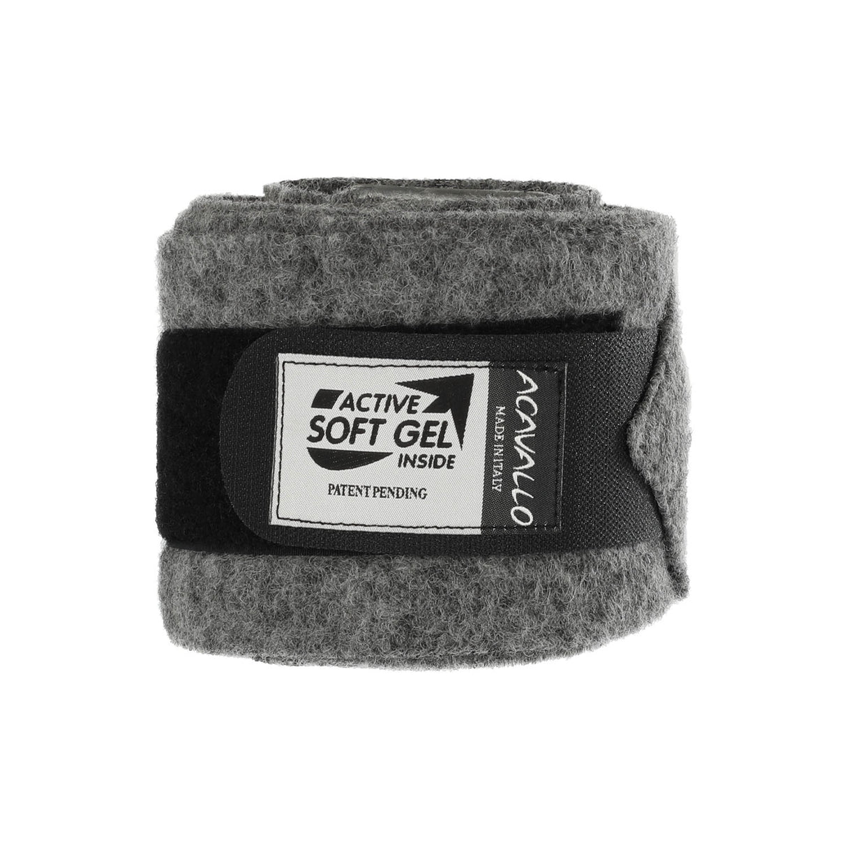 Acavallo Virgin Wool Bandages Classic Gel #colour_grey