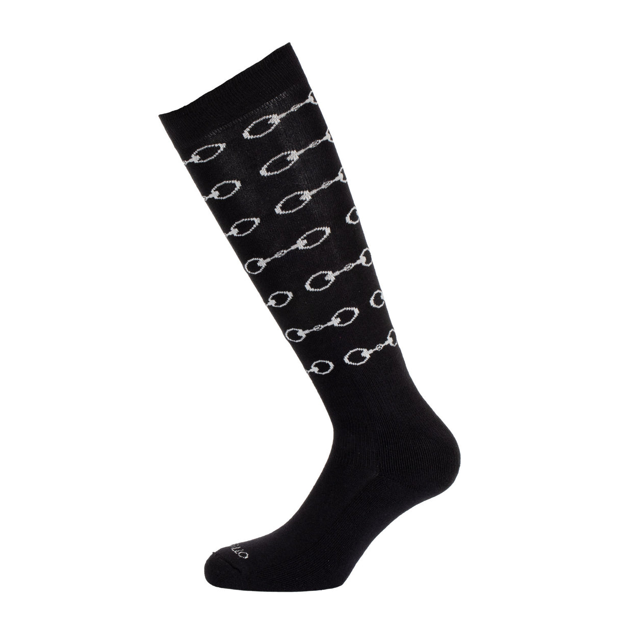 Acavallo Logo Cotton Socks #colour_black