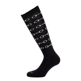 Acavallo Logo Cotton Socks #colour_black