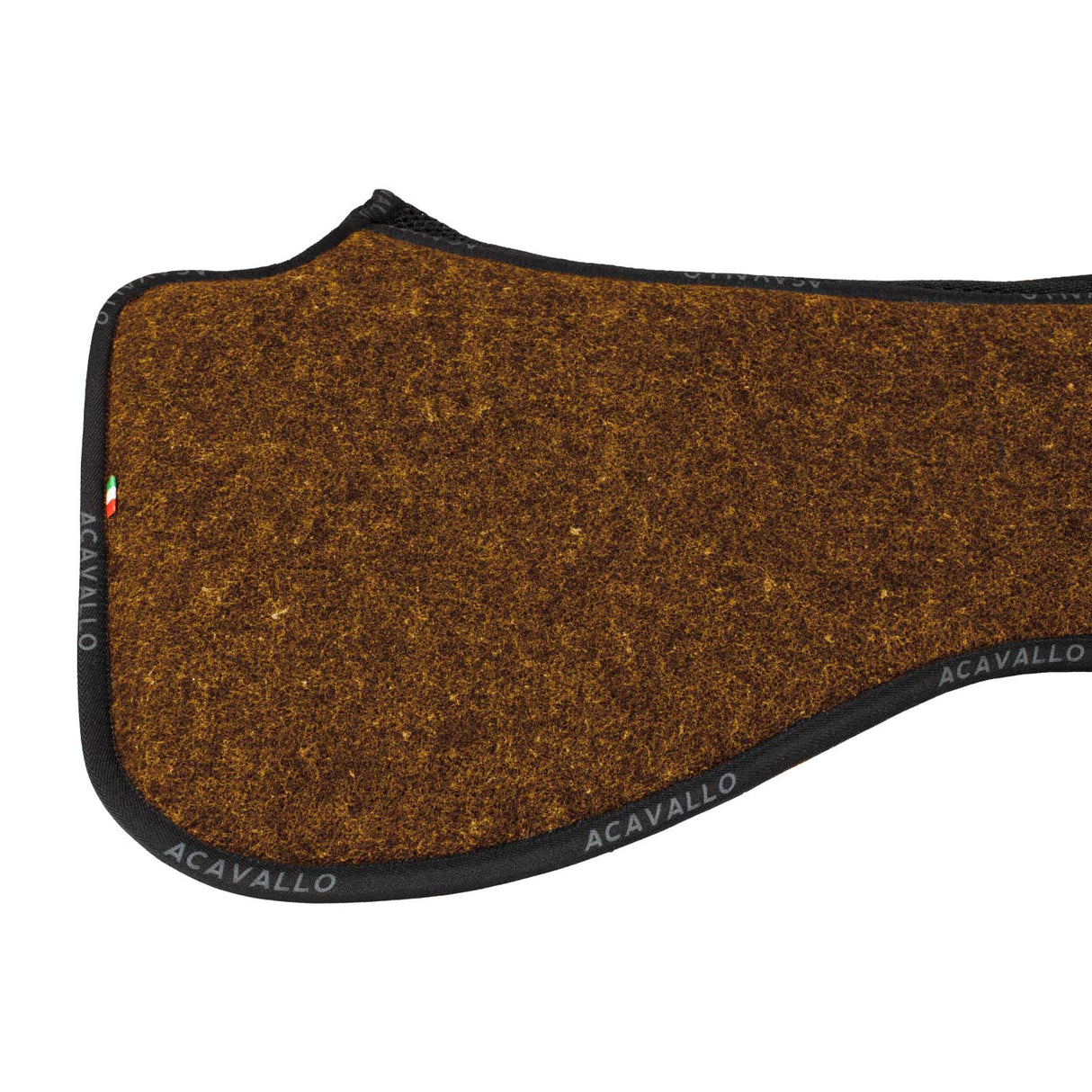 Acavallo Pad Mf Ds Sw-3Ds Double Felt Flat #colour_brown