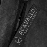 Acavallo Piuma Pad WFS Pocket Suede Flat #colour_black