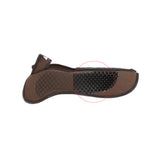 Acavallo Piuma Pad WFS Pocket Suede Rear Riser #colour_brown