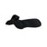 Acavallo Piuma Pad WFS Pocket Double Felt Flat #colour_black