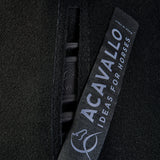 Acavallo Piuma Pad WFS Pocket Double Felt Flat #colour_black